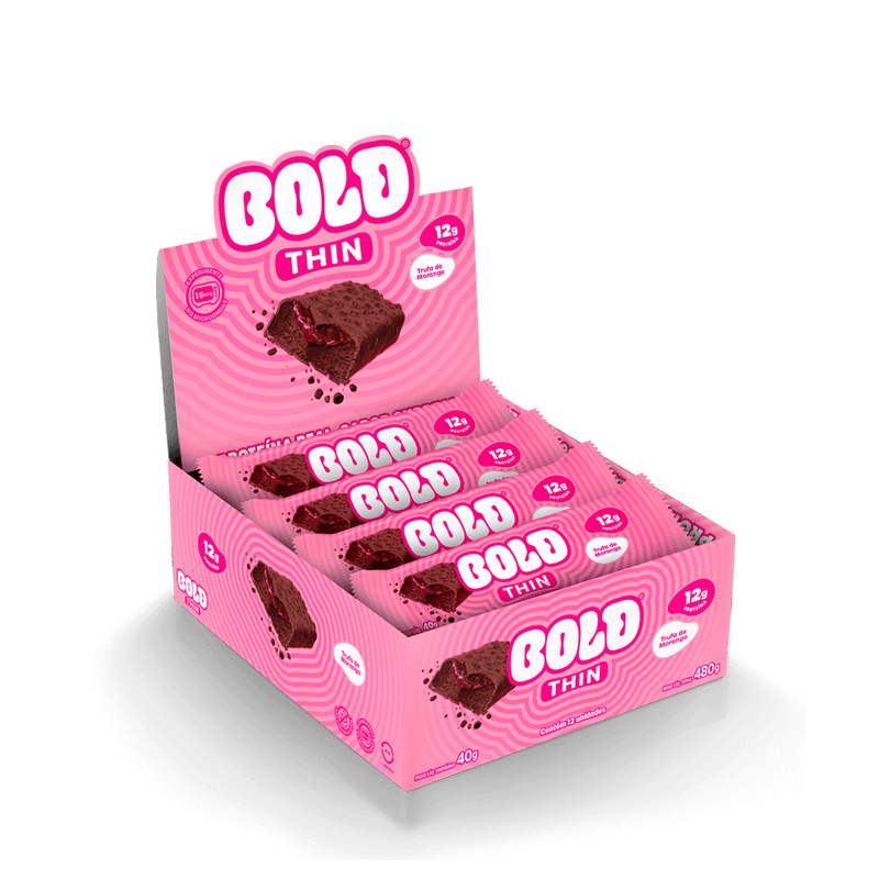 12 BARRAS BOLD THIN TRUFA DE MORANGO