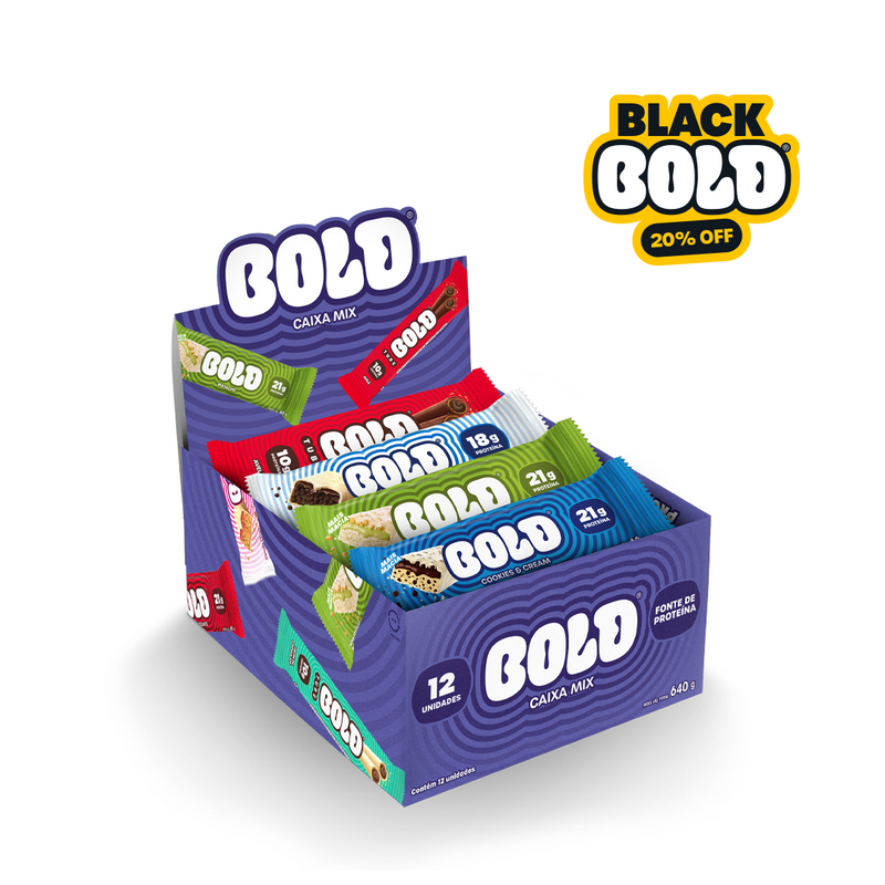 12 BARRAS BOLD CAIXA MIX