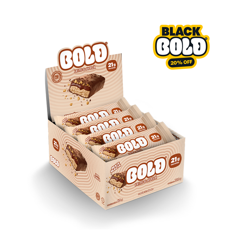 12 BARRAS BOLD LEITE & AVELÃ