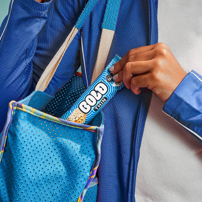 12 BARRAS BOLD THIN COOKIES & CREAM