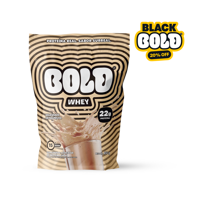 BOLD WHEY MILKSHAKE DE BAUNILHA (450g)