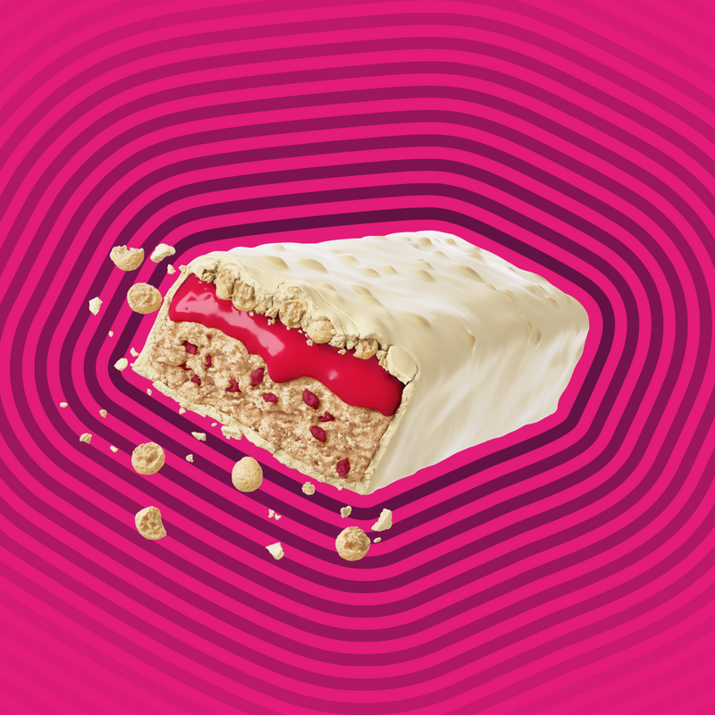 12 BARRAS BOLD MOUSSE DE MORANGO