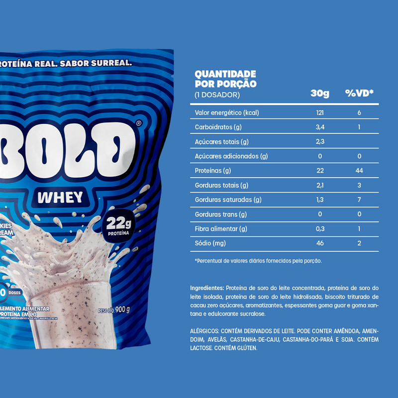 BOLD WHEY COOKIES & CREAM (900g)