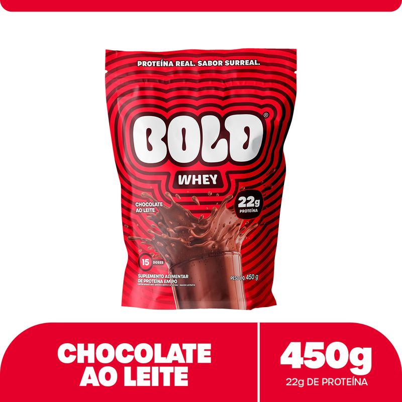 BOLD WHEY CHOCOLATE AO LEITE (450g)